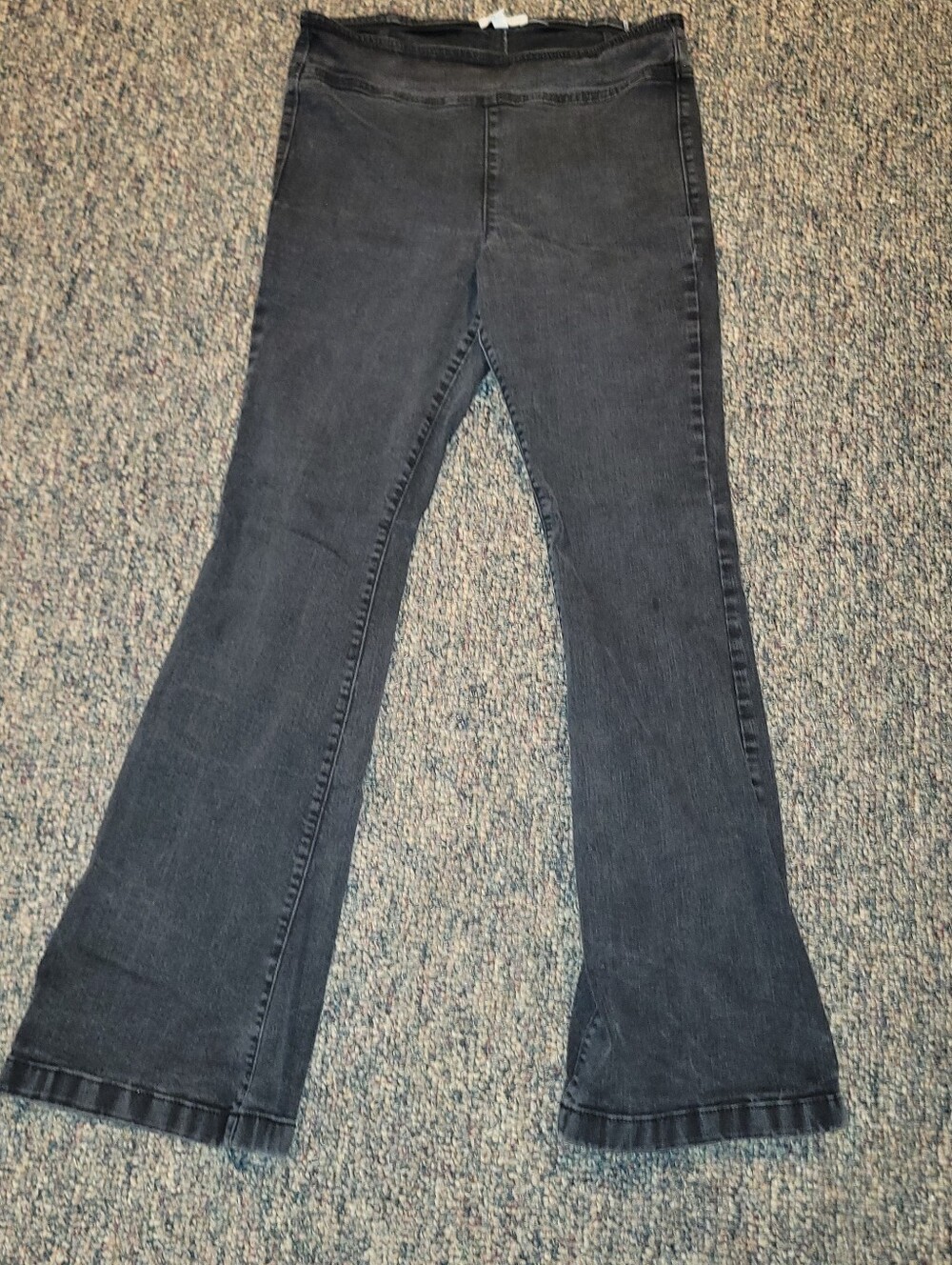 sofia by sofia vergara Charcoal Black Flare Jeans